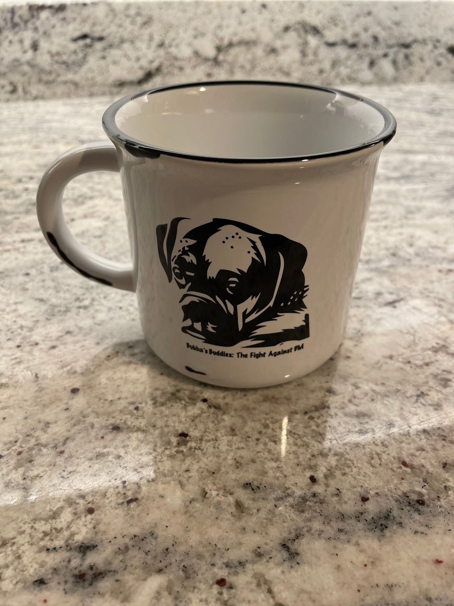 Bubba (Boxer) The Fight Against DM Coffee Mug