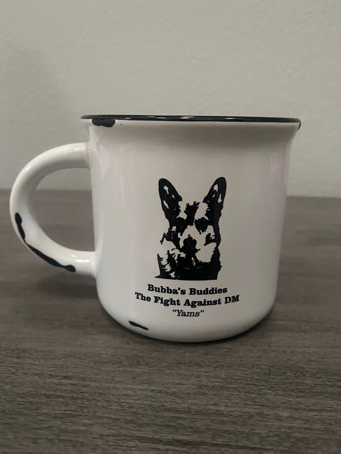 Bubba (Boxer) The Fight Against DM Coffee Mug